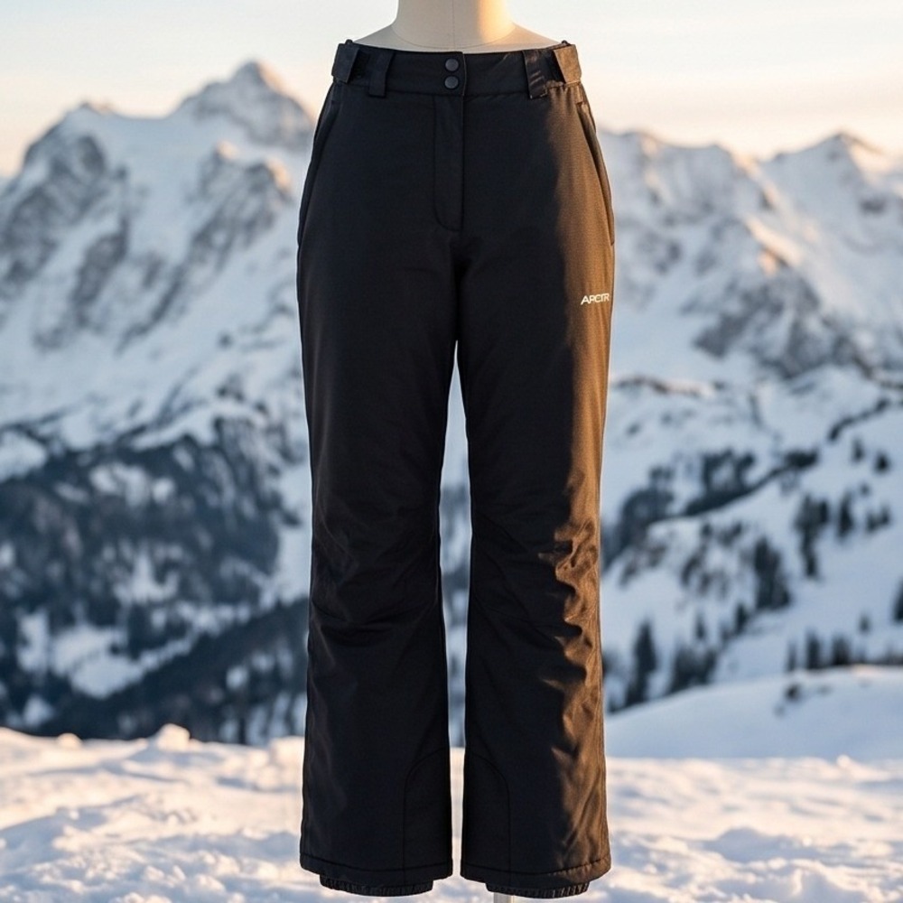 Arctix Women's‎ 1X Black Snow Pants Insulated Skiing Winter Outdoor Snowboard